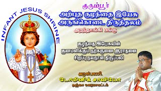 குரும்பூர் குழந்தை இயேசு அருங்கொடை திருத்தலம் | சிறப்பு நவநாள் திருப்பலி Fr. DOMI  December 26, 2024