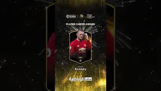Wayne Rooney : Player Career Award 2022
