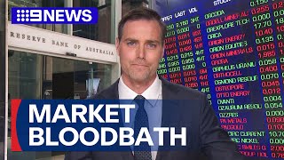 Economic uncertainty grips the world ahead of RBA's interest rates decision | 9 News Australia