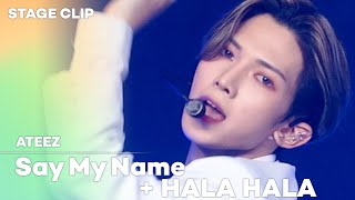 Stage Clip🎙 Ateez 에이티즈 - Say My Name  Hala Hala Hearts Awakened Live Alive  Kcontact Hi 5