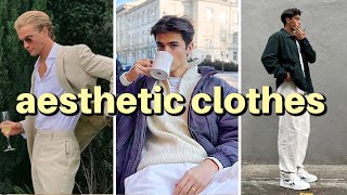 How to find aesthetic clothes for men