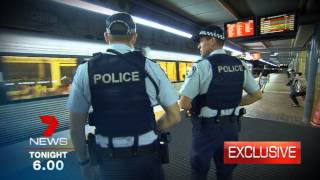 Seven News Promo - senseless vandalism to train windows