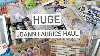 Huge Joann's Haul