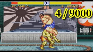 ガイルとブランカで難易度3ノーコンティニューチャレンジ ストリートファイターII  / Street Fighter II【レトロフリーク対応ソフト約9000本攻略チャレンジ  4/9000+α】