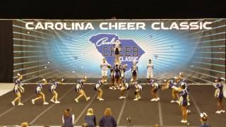 2016 Spartanburg High school Varsity Cheer at Carolina Classic