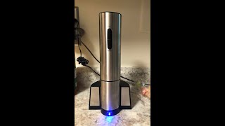 How to use the Cuisinart electric wine opener