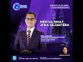 Mental Sihat, Jiwa Sejahtera | Ruang Bicara