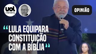 Lula fala para convertidos e equipara Constituição à Bíblia; ele perde em debate religioso | Josias