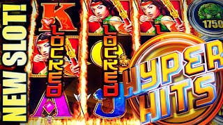 ★NEW SLOT! HYPER HITS★ 3-LOCKED LADY WILDS!? 🔥😅 Slot Machine Bonus (IGT)