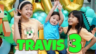 TRAVIS'S 3rd BIRTHDAY | Kaycee & Rachel in Wonderland Family