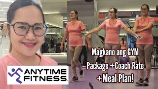 MAGKANO ANG PACKAGE SA ANYTIME FITNESS +COACH RATE +MEAL PLAN|SMOOTHIE FOR TODAY!HEALTHY LIVING!