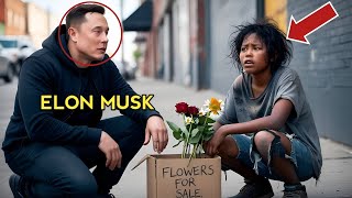 Elon Musk rencontre une fille qui vend des fleurs – Ce qui se passe ensuite vous laissera sans voix!