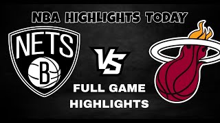 NBA Full Game Highlights | Brooklyn Nets vs Miami Heat | BKN vs MIA | Mar 25, 2023