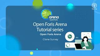 Clone Survey Open Foris Arena Tutorial Series