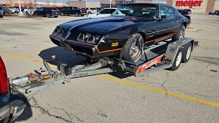 Rare 1980 Pontiac Firebird Formula Turbo Revival after parked 25+ Years