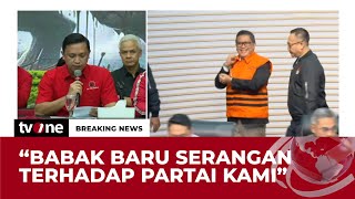 [Breaking News] PDIP Angkat Bicara! Sebut Hasto Ditargetkan Ditahan Sebelum Kongres Partai | tvOne