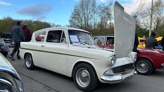 1966 Lotus Ford Anglia 105E (FAA 950D) Humber Bridge Classic Car Night 19/04/24.