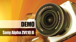 Overview \u0026 DEMO: Sony Alpha ZVE10 II - APS-C Content Creators Camera Model: ZV-E10M2