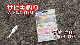 釣った魚を干物にして食う！アジとカマス、どっちが美味しい？