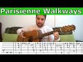 Fingerstyle Tutorial: Parisienne Walkways - Guitar Lesson w/ TAB