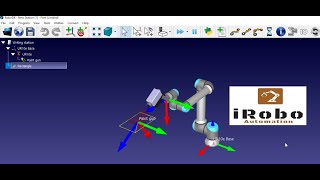Robot rectangle Trace using Robodk + Python programming