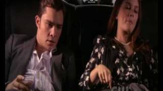 Gossip Girl 4x08 Chuck & Blair in the limo