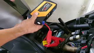 Yamaha YZF R25 Jump Start & Review Multiple Functions Jump Starter.