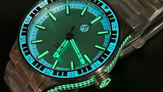 Ikigai Maru ‘Fresh Mint’ with extreme lume- Unboxing from COCAB (Watch Collectors Of CA And Beyond)