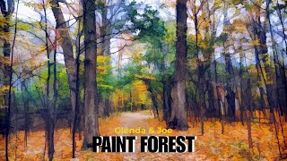 Paint Forest | Shaking Hands Arts with Fralins and Friends #painting  #forest