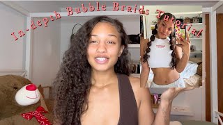 HAIR TUTORIAL | BUBBLE BRAIDS