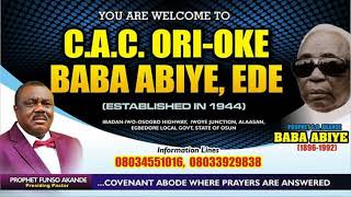 ABIYE GLOBAL CONVENTION DAY 5 MORNING SESSION LIVE BROADCASTTHEME: MERCY ASSISTED DESTINY