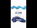 Thank You 20000 Subscribers #shorts #youtubeshorts  ThinkTac | DIY Science