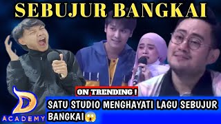 SATU STUDIO INDOSIAR MENGHAYATI DAN SEDIH KARENA LAGU SEBUJUR BANGKAI