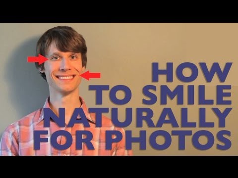 How to Smile Naturally for Photos How to Smile Naturally for Photos