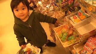 【Kuni】Go to small Japanese snacks store！【Dagashi】