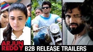 Arjun Reddy Back 2 Back Release Trailers | Vijay Deverakonda | Shalini | Telugu Filmnagar