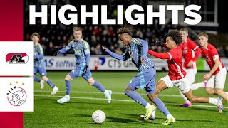 Highlights Jong AZ - Jong Ajax | Keuken Kampioen Divisie