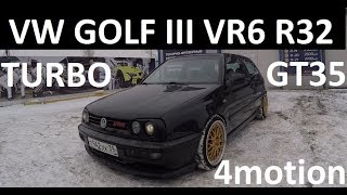 VW GOLF III VR6 R32 GT35 4Motion