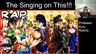 Joestar Rap REACTION | NLJ, Nux Taku, Cdawgva, Anime Man, Caleb Hyles, Rustage, Chi-Chi, JoJo Rap