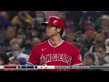 angels 2 vs. mariners 1 10 2 2021 大谷翔平　全4打席（申告敬遠1）