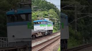 EF81-501 原田駅付近　通過