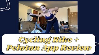 Sunny Cycling Bike + Peloton App Review