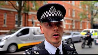 Charing Cross Cops Out in Force At Polling Station No 4 - TRAILER #audit #fail #police #metpolice