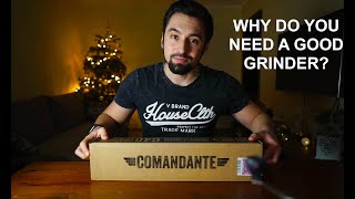 Why do you need a good grinder? | COMANDANTE C40 MK3 Nitro Blade | First Look | Unboxing