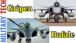 Saab JAS 39 Gripen vs Dassault Rafale Fighter Jet
