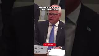 Rep Nancy Mace leaves Tim Walz speechless. For more follow @totalnews