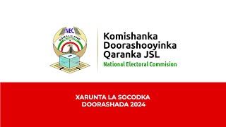 TOOS/LIVE: Doorashada Madaxtooyada & Xisbiyada Qaranka 2024.