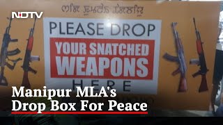 Manipur Violence | "Please Keep Snatched Weapons Here": Manipur MLA's Drop Box For Peace