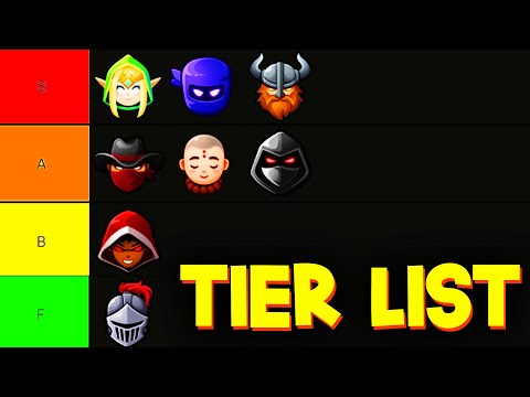 OFFICIAL TIER LIST for PROJECT SMASH! ROBLOX