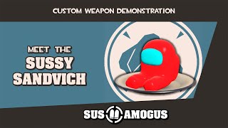 Sussy Sandvich a tf2 joke weapon demonstration